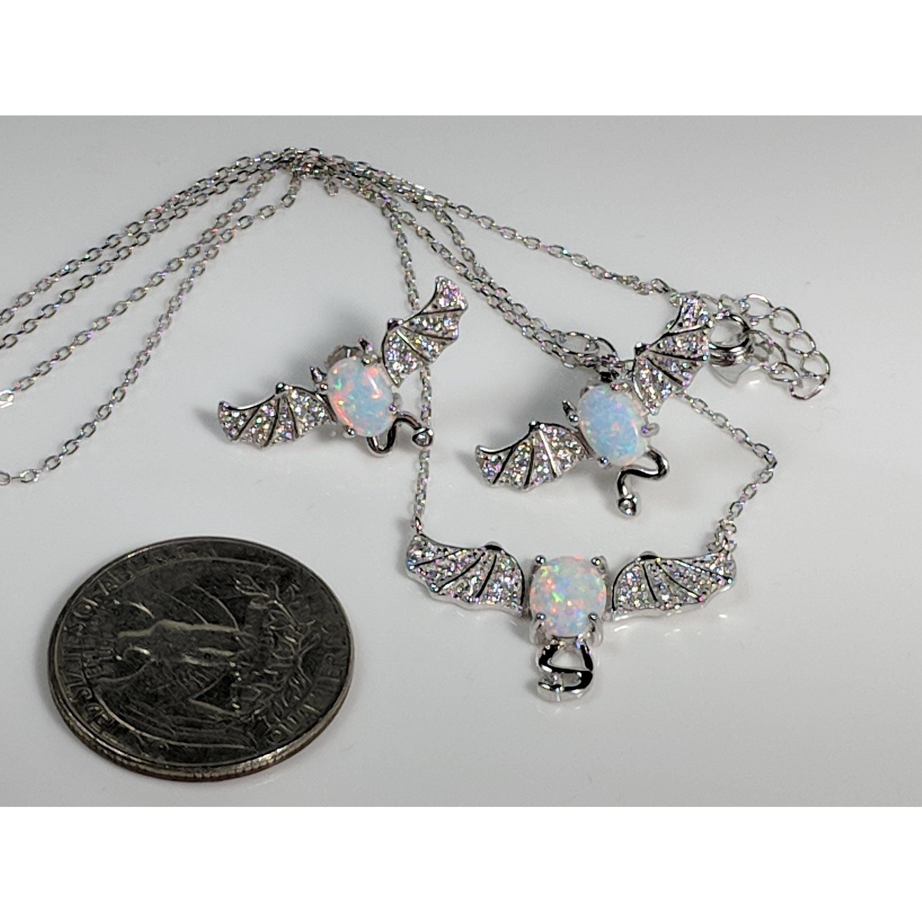 Bat Jewelry Created Opal Sterling Silver、mySite、g9winljtr