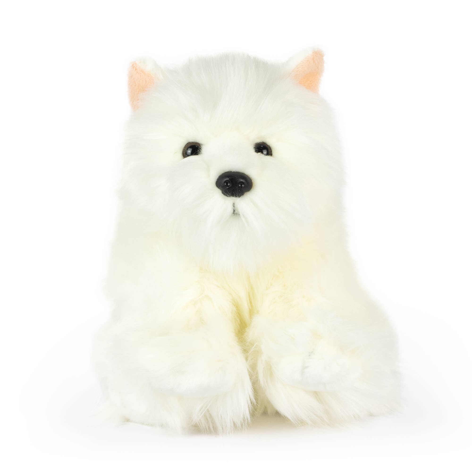 Small Fluffy West Highland Terrier Plush Puppy、mySite、g9winljtr