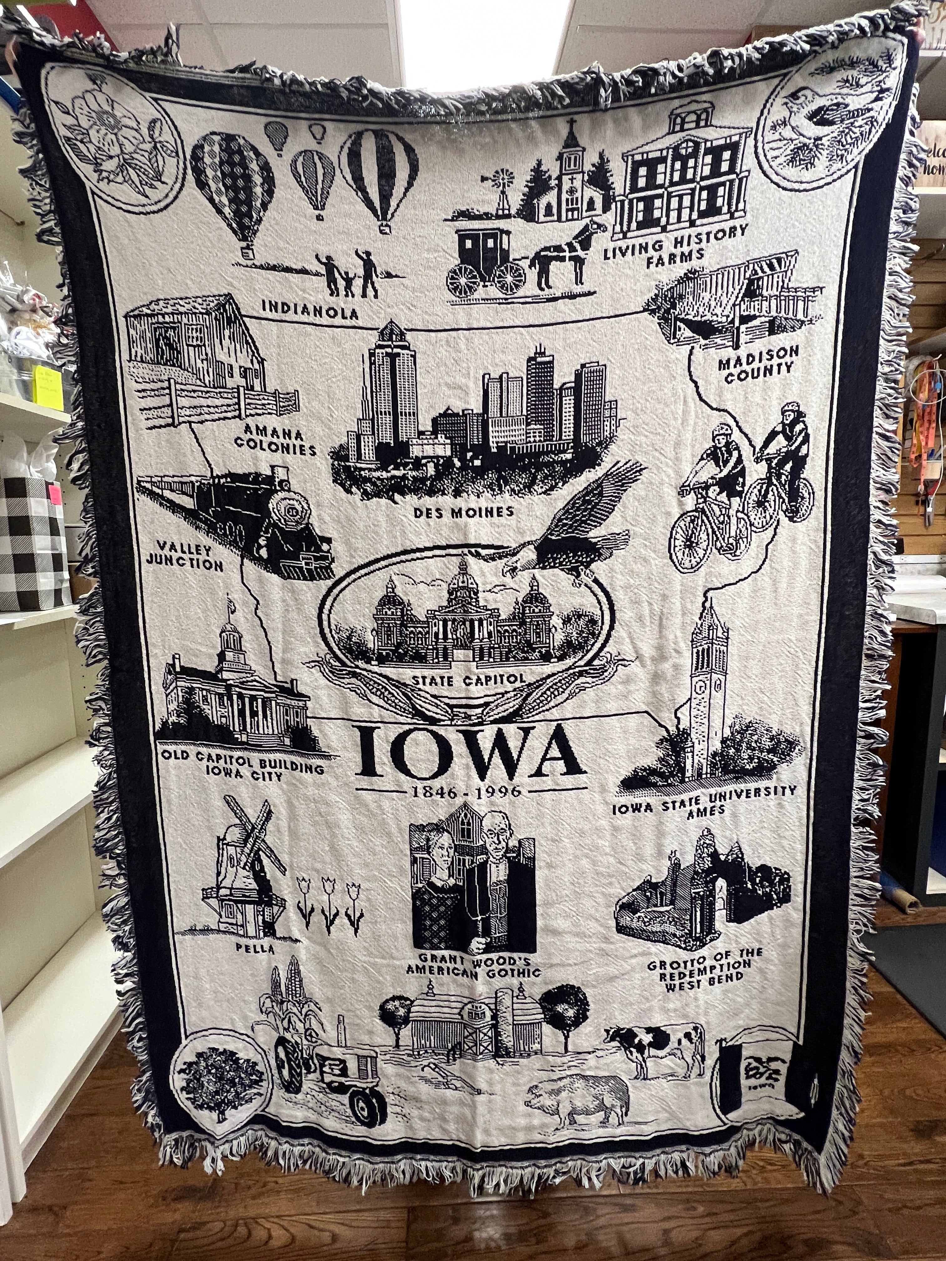 Iowa Knitted Blanket、mySite、garagedoors4me