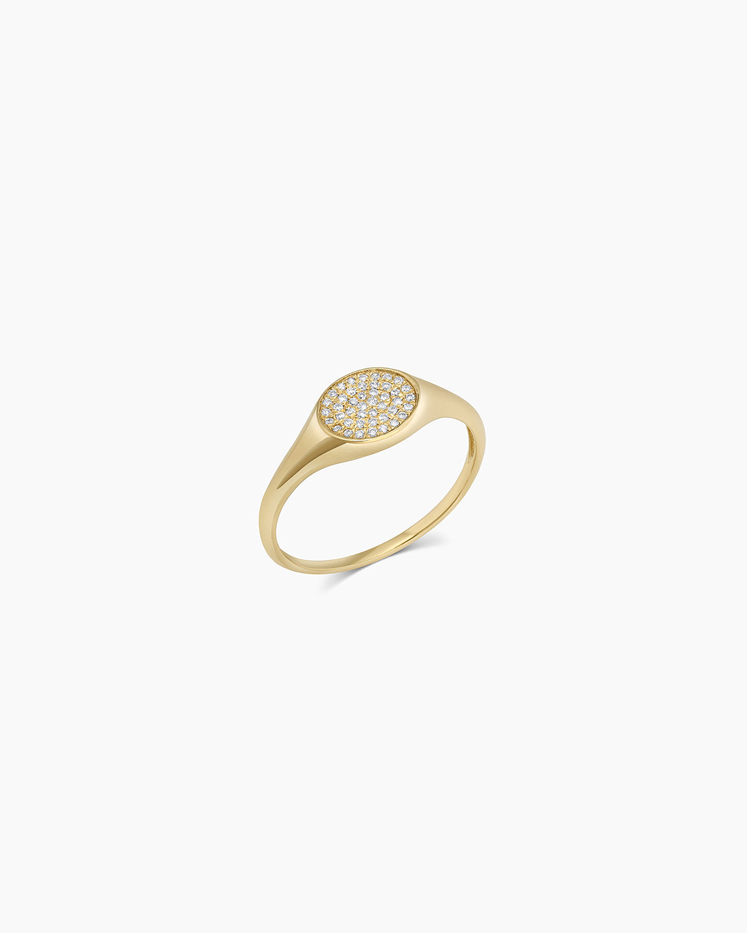 Diamond Pavé Signet Ring、mySite、hinf8tx79