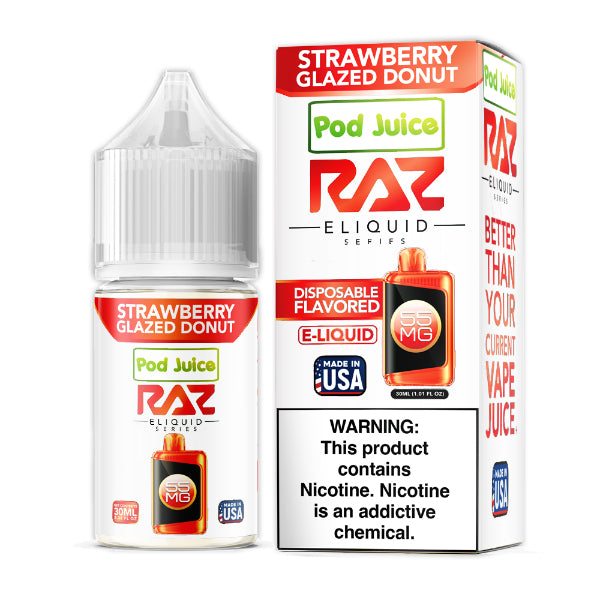 Pod Juice + RAZ Disposables Collab Salt E-Liquid 30mL、mySite、zt4zffjzw