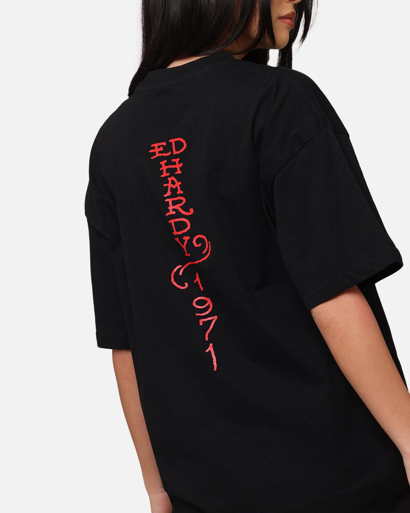 Ed Hardy Lost Luck T-Shirt Black、mySite、zt4zffjzw