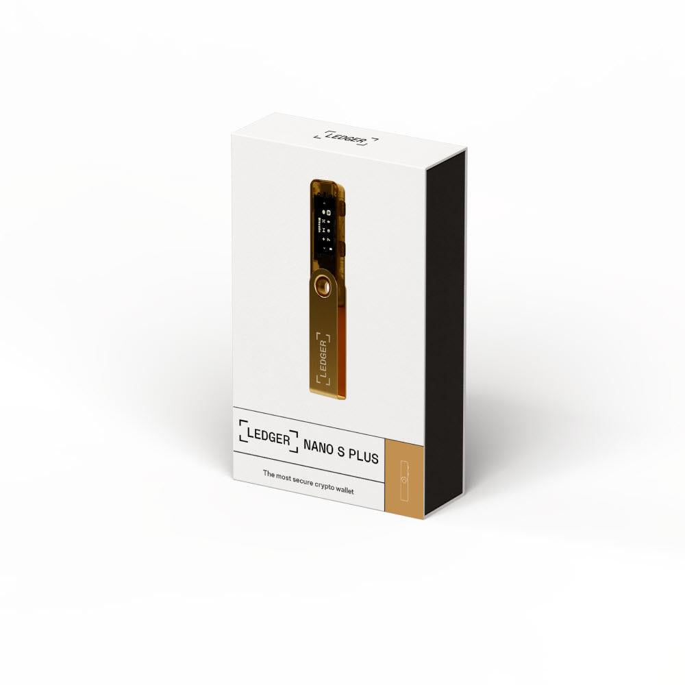 Ledger Nano S Plus Digital Wallet (Gold)、mySite、camillekostekn