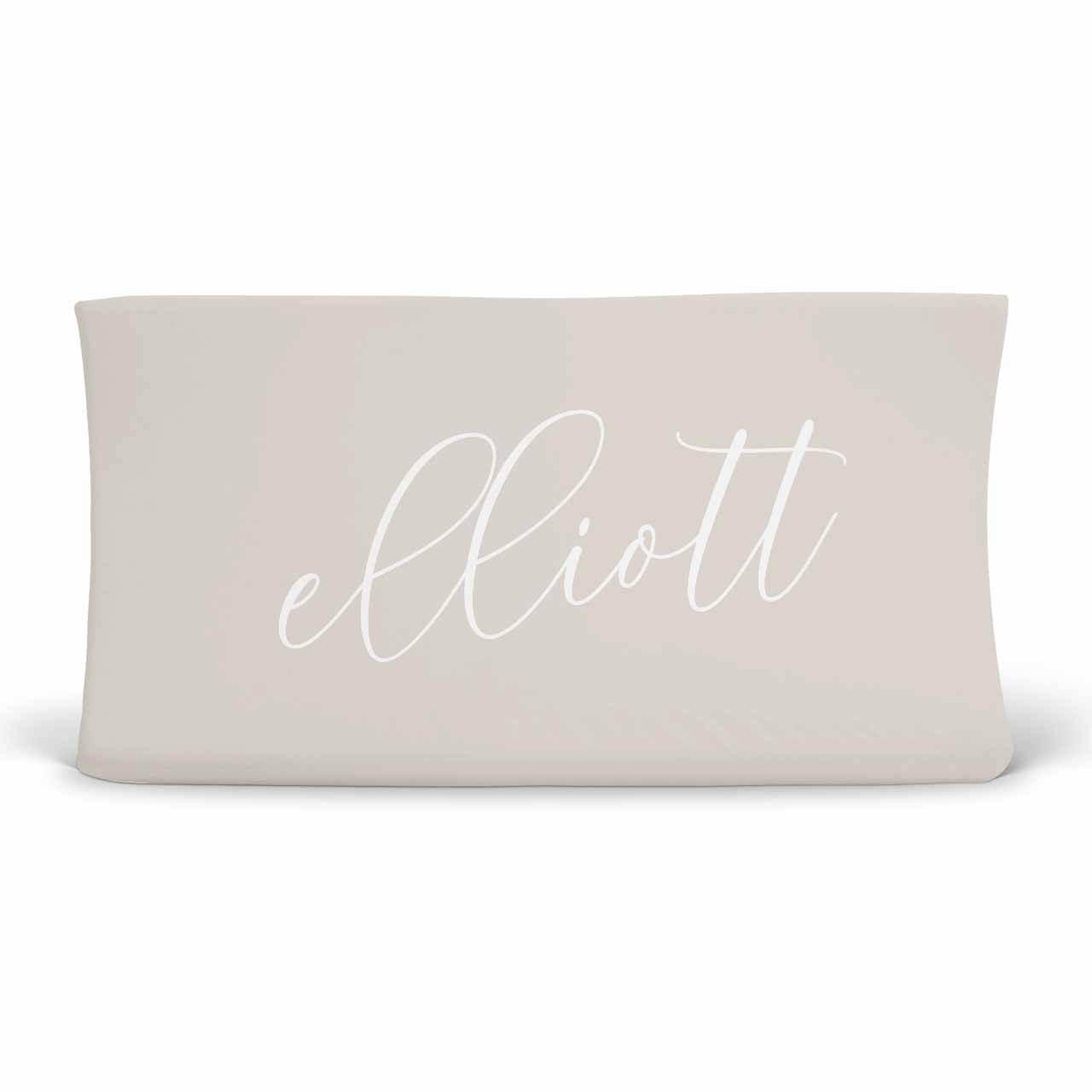  Color Story | Sand Personalized Changing Pad Cover、mySite、layawaytickets