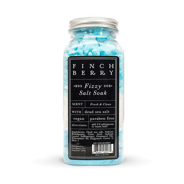 Fresh & Clean All Natural Fizzy Salt Bath by Finchberry、mySite、g9winljtr