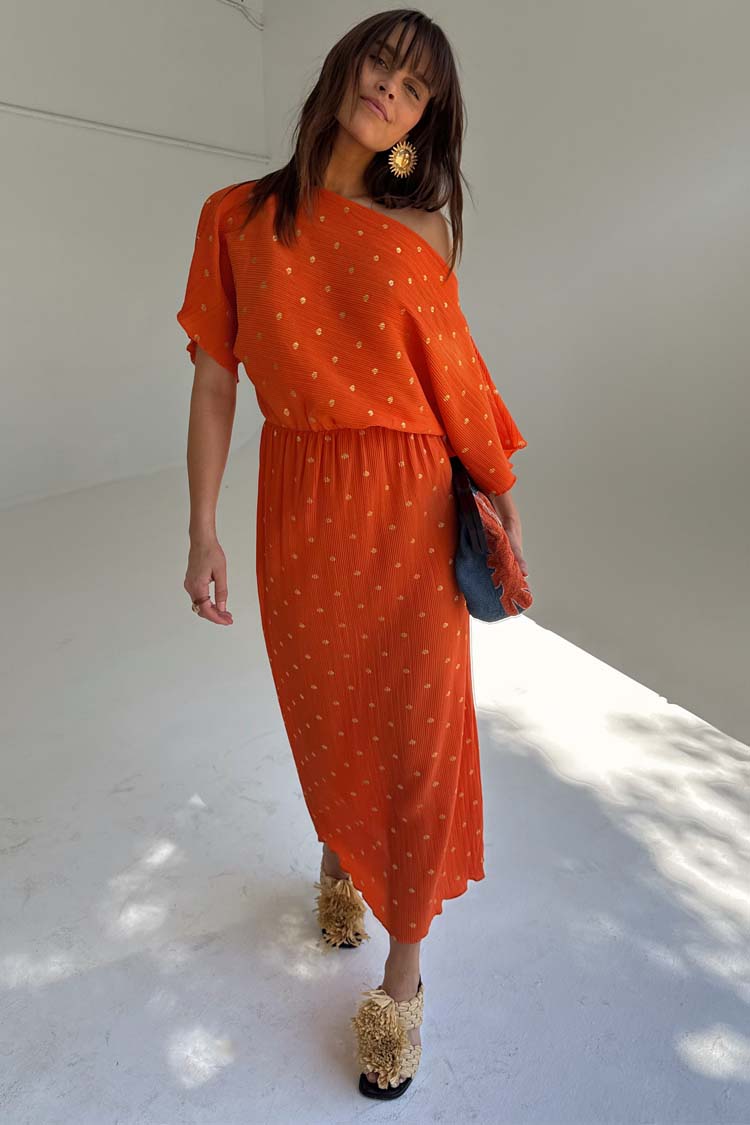Orange Tilly Dress、mySite、solidvoid