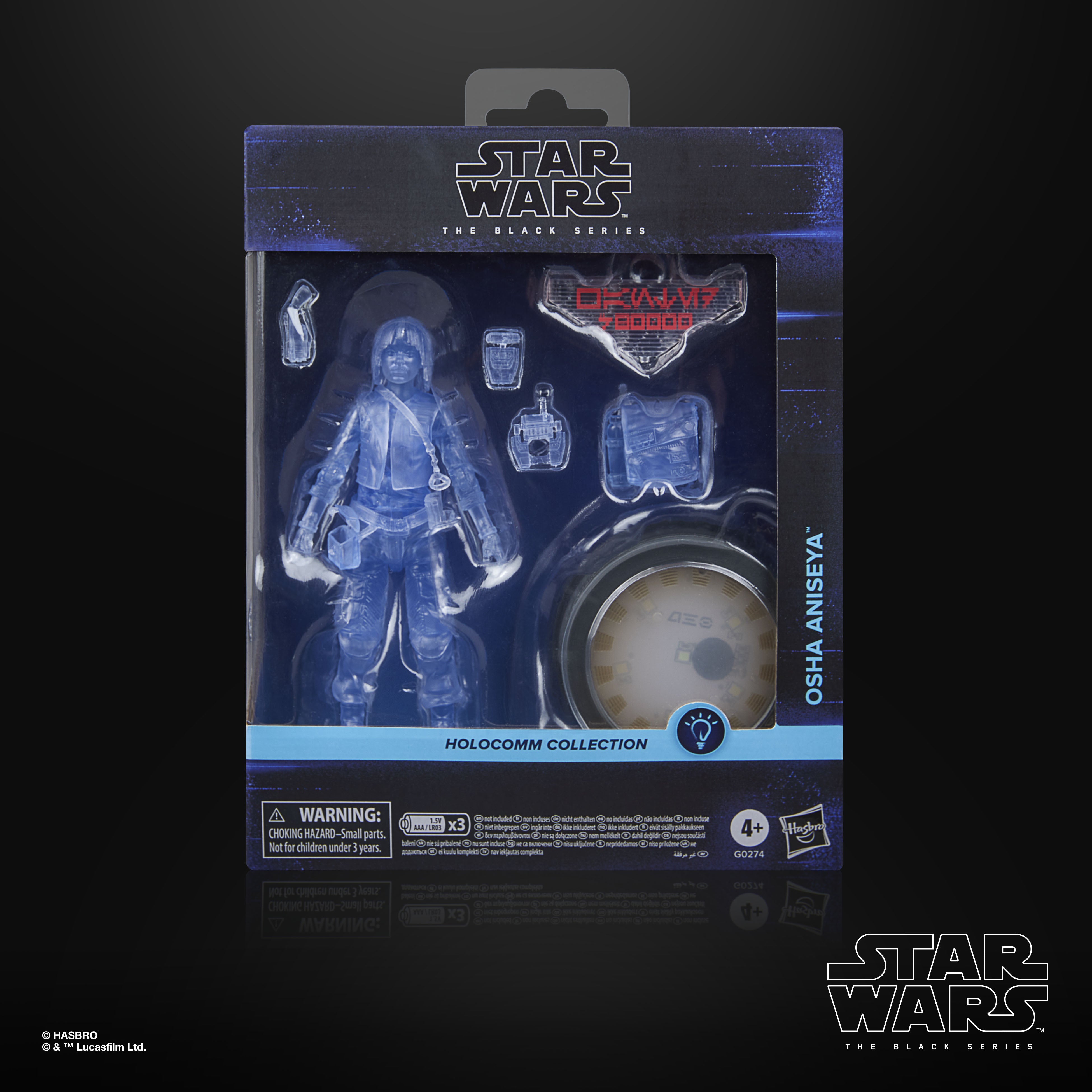 Star Wars Black Series Holocomm Collection Osha Aniseya、mySite、hgirdovlk