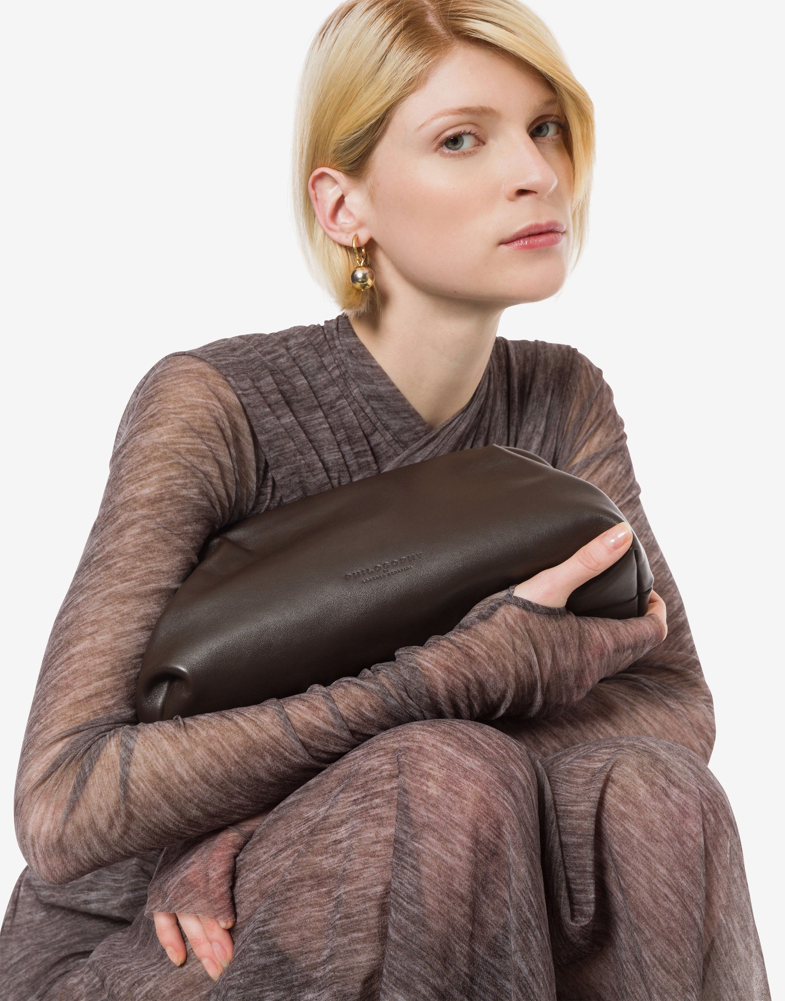 Clutch in nappa Medium、mySite、aoinhome