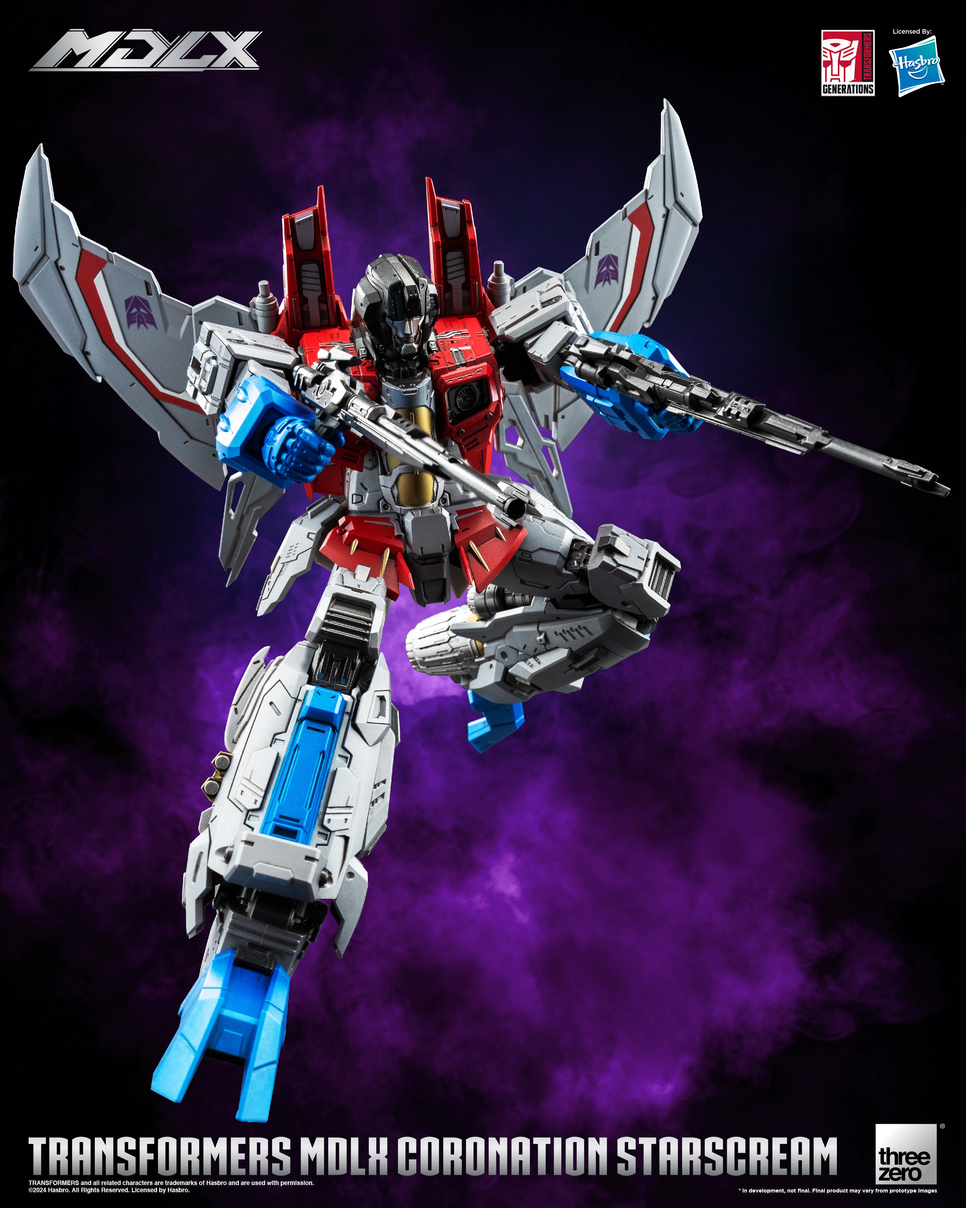 Threezero Transformers MDLX Coronation Starscream、mySite、hgirdovlk