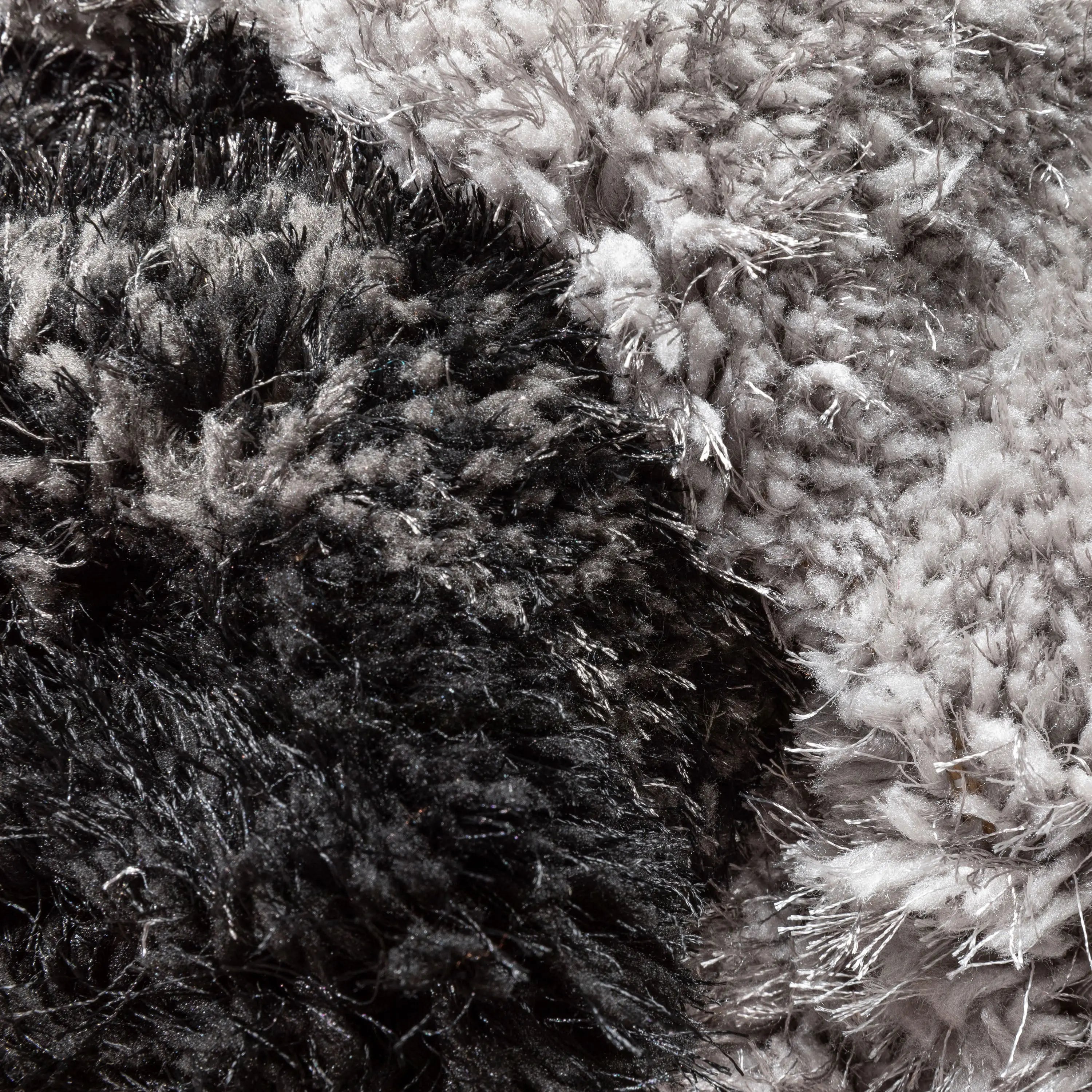 Luz Modern Geometric Black 3D Textured Thick & Soft Shag Rug、mySite、gigharbornorthrealestate