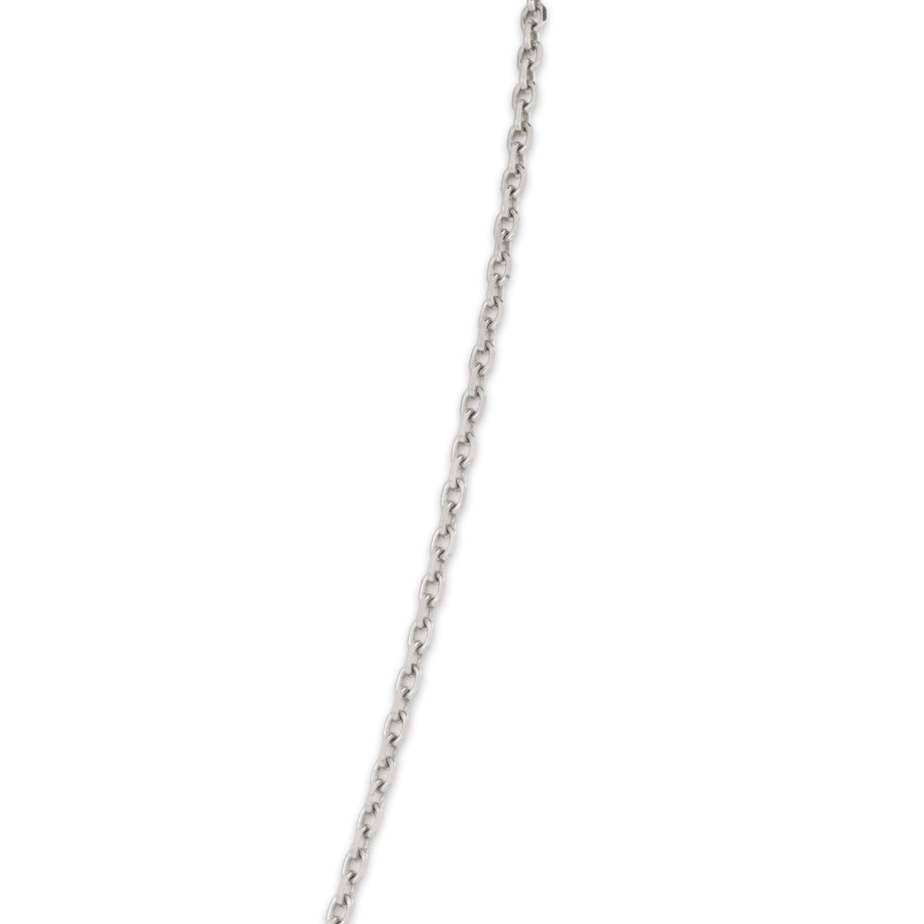 Vintage 14k White Gold Cable Chain Necklace 16、mySite、hinf8tx79