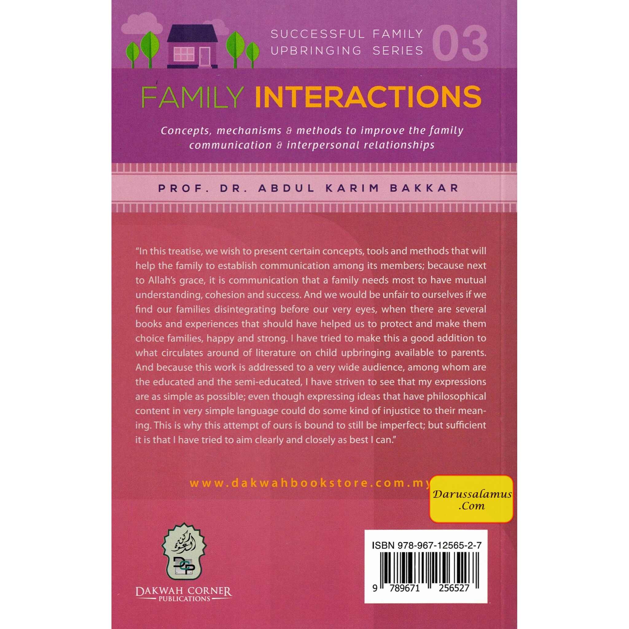 Family Interactions (Successful Family Upbringing Series 03) By Dr Abdul Karim Bakkar、mySite、topwebapps