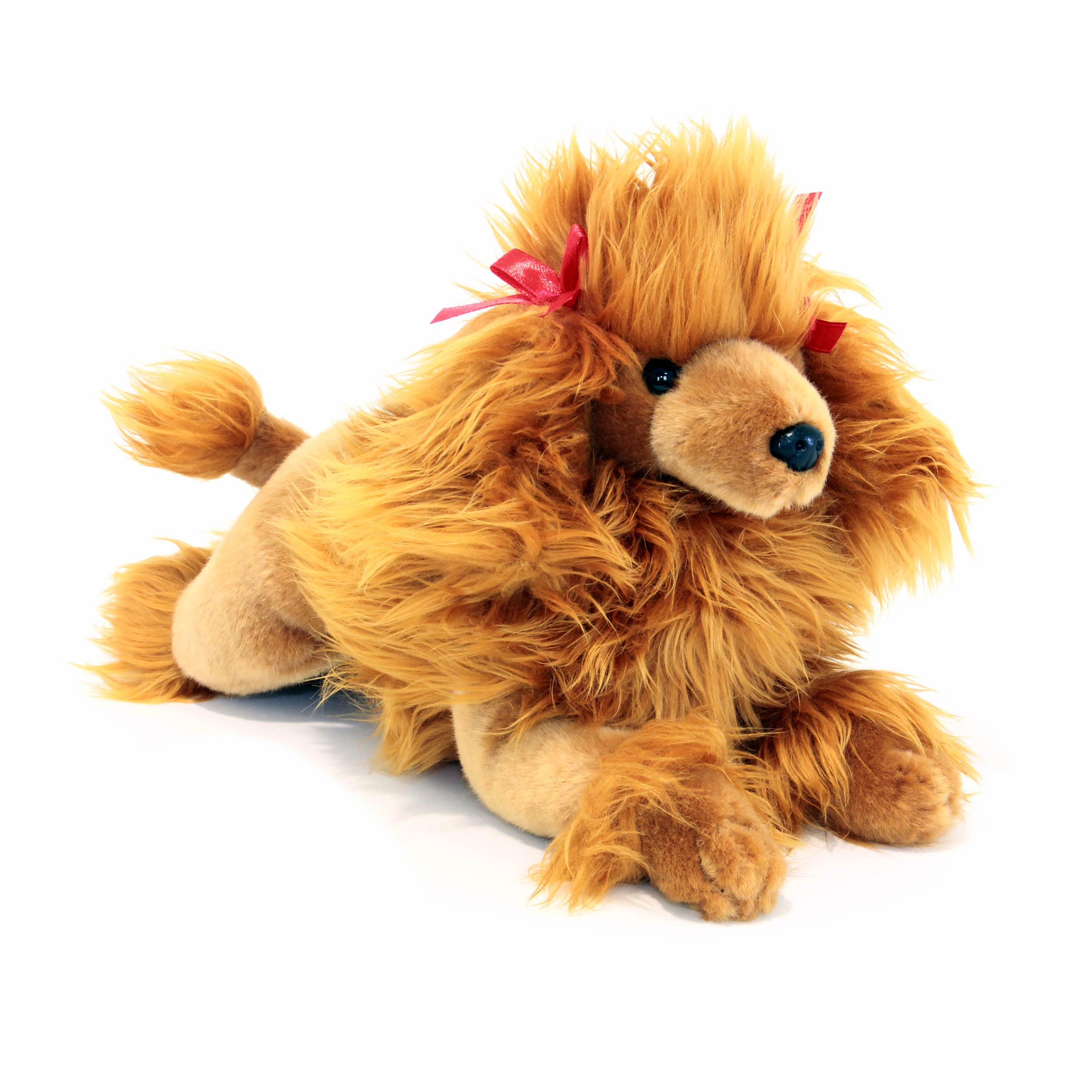 Brown Poodle Show Cut Puppy Size 30cm/12 Lifelike Handmade、mySite、g9winljtr