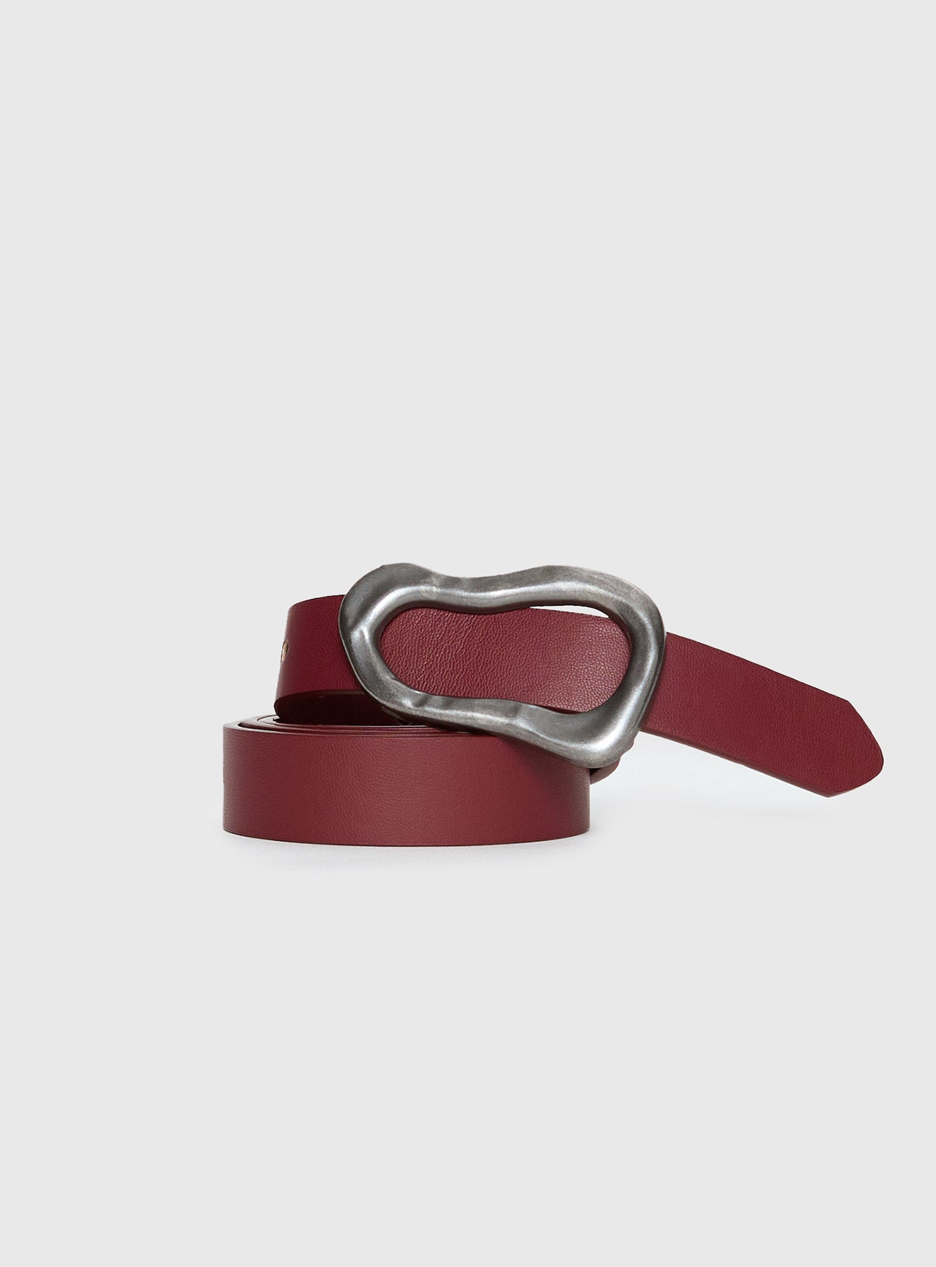 Leto Belt Burgundy / Silver、mySite、solidvoid