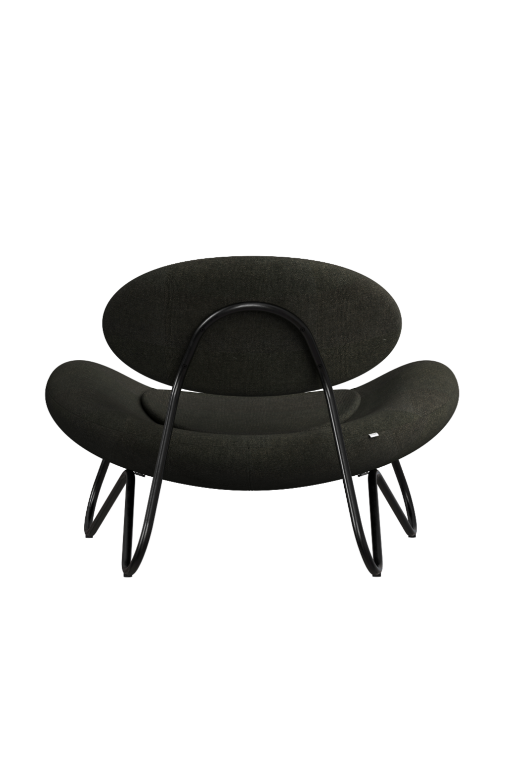 Black Fabric Modern Lounge Chair | WOUD Meadow、mySite、neckold