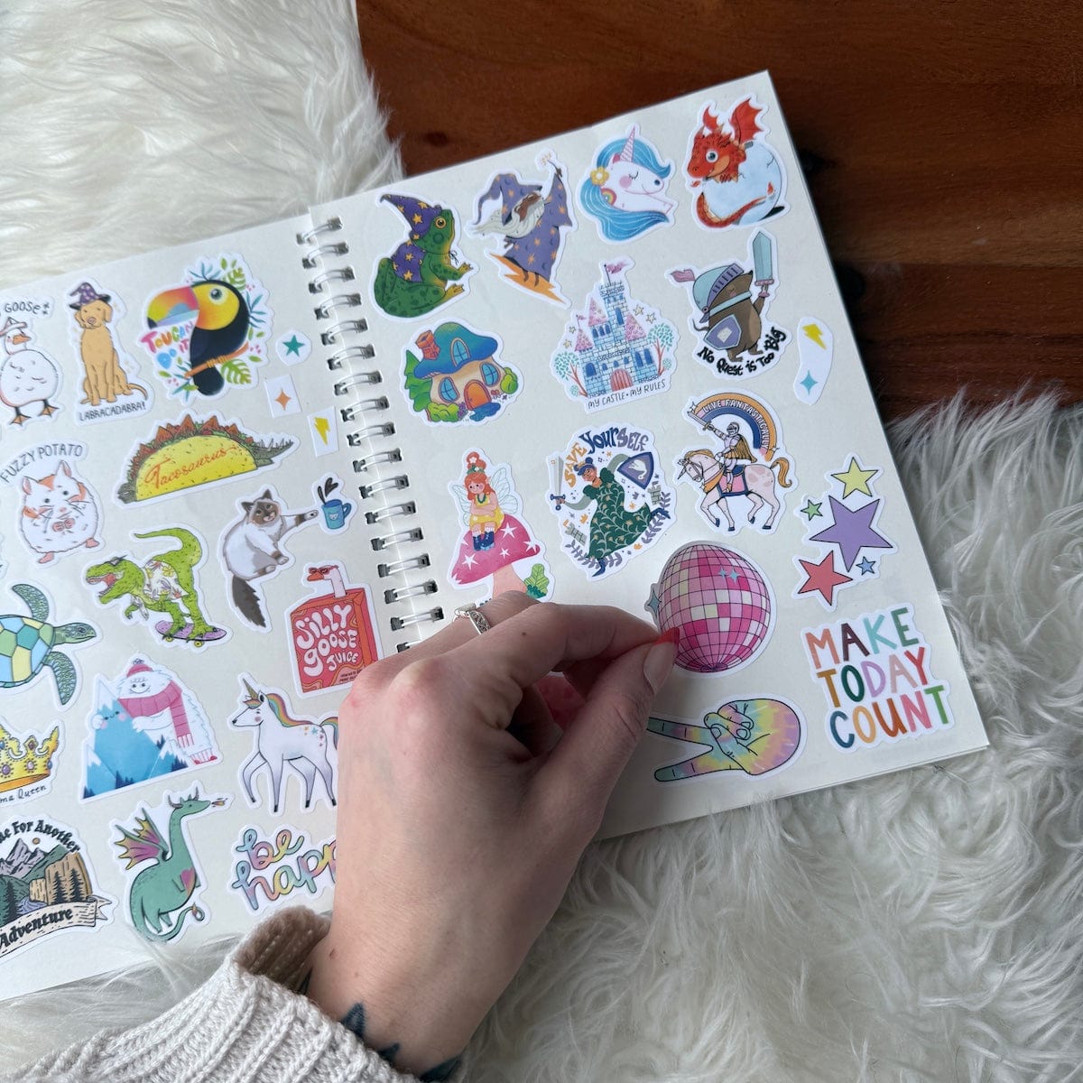  The Unused Sticker Book - Blue、mySite、ghnorth