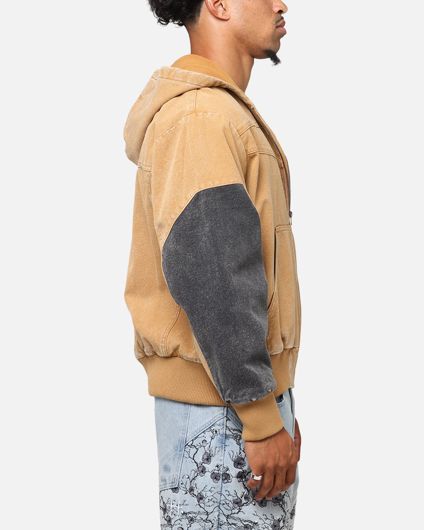 Saint Morta Hooded Workwear Jacket Tan/Black、mySite、zt4zffjzw