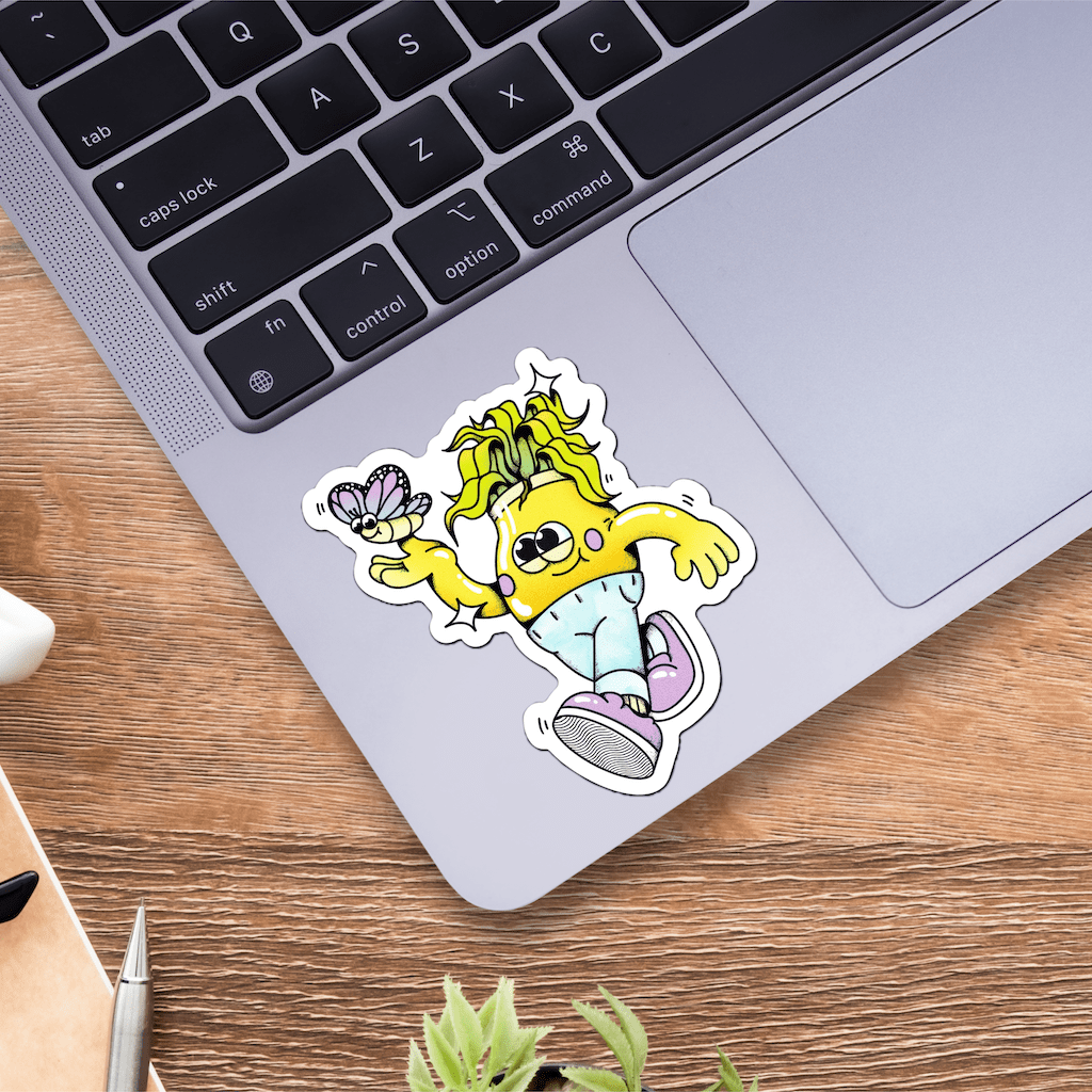  Plant Man Sticker、mySite、ghnorth