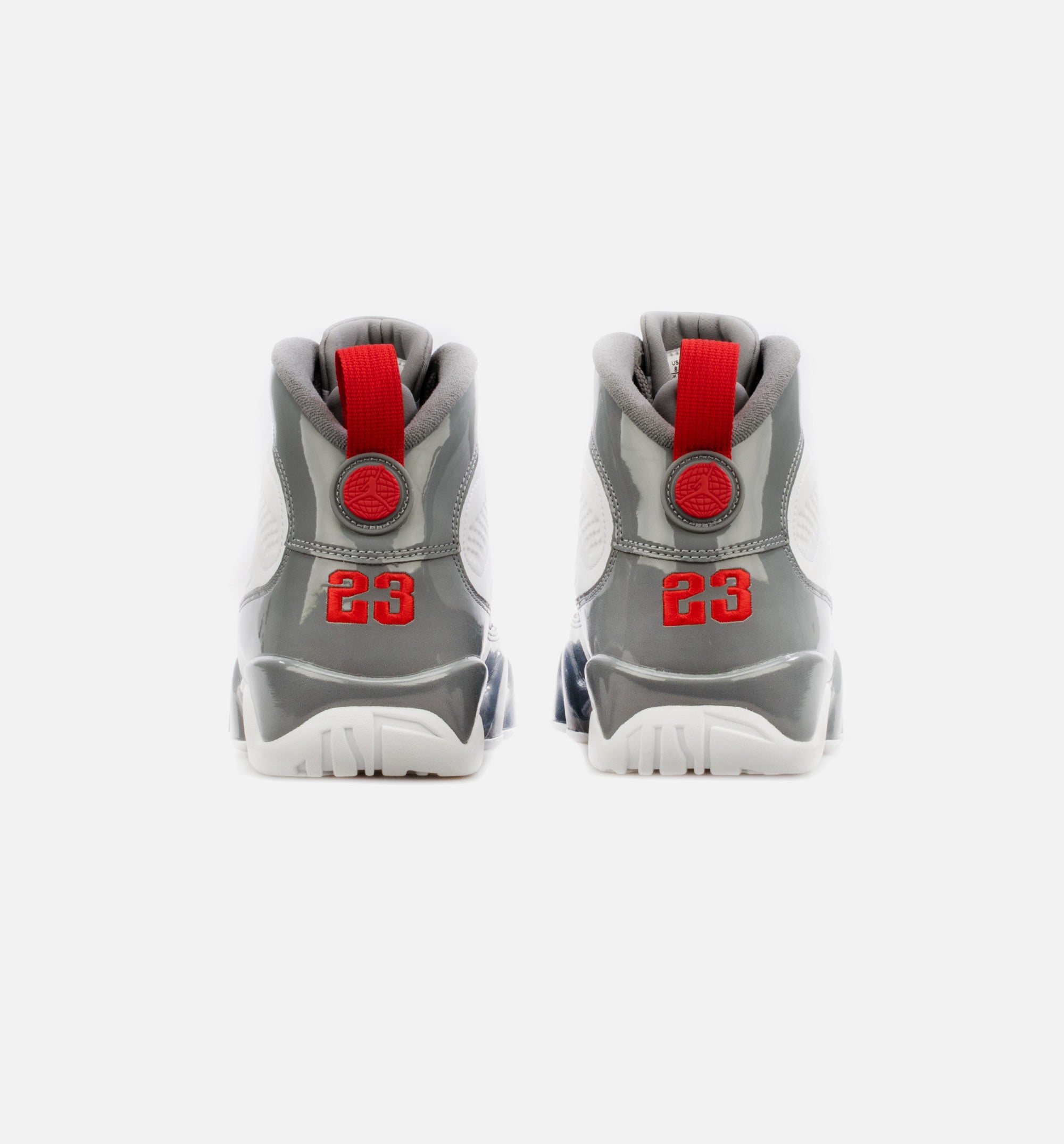 Air Jordan 9 Retro Fire Red Mens Lifestyle Shoe - White/Grey Free Shipping、mySite、dreamappss