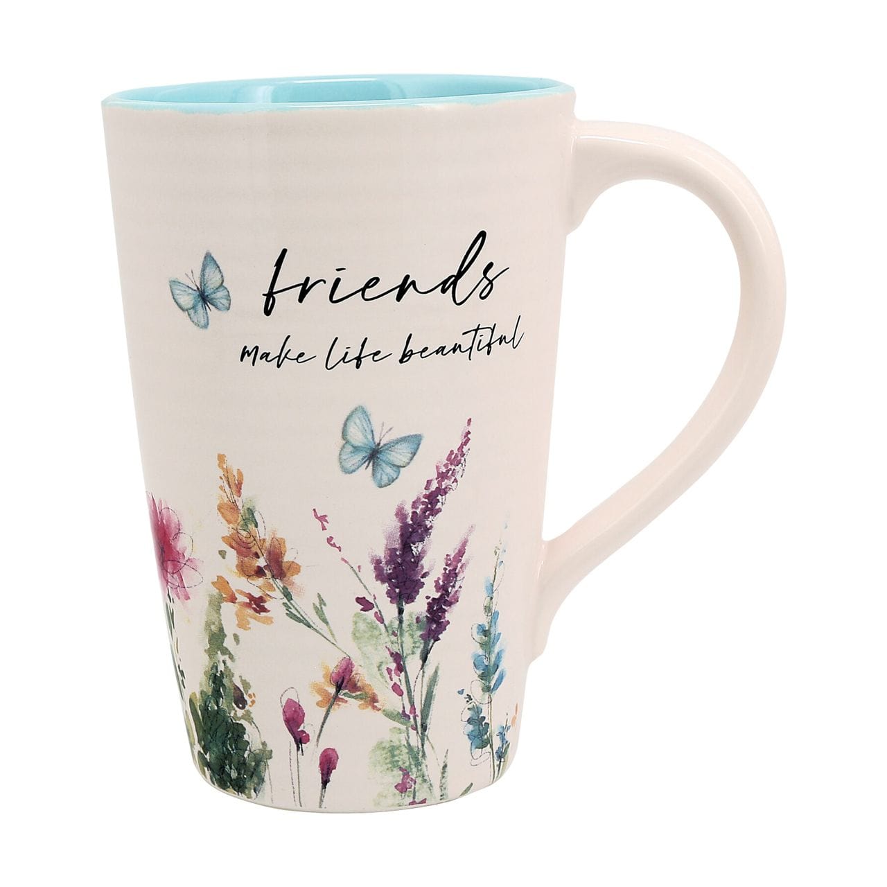 Friends make life beautiful Ceramic Coffee Mug、mySite、g9winljtr