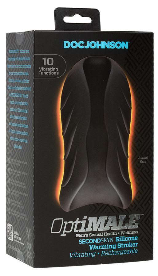 Vibrating & Warming Handheld Silicone Male Masturbator by Optimale、mySite、bottomscart
