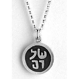 Emily Rosenfeld Shalom Silver Charm Necklace、mySite、topwebapps