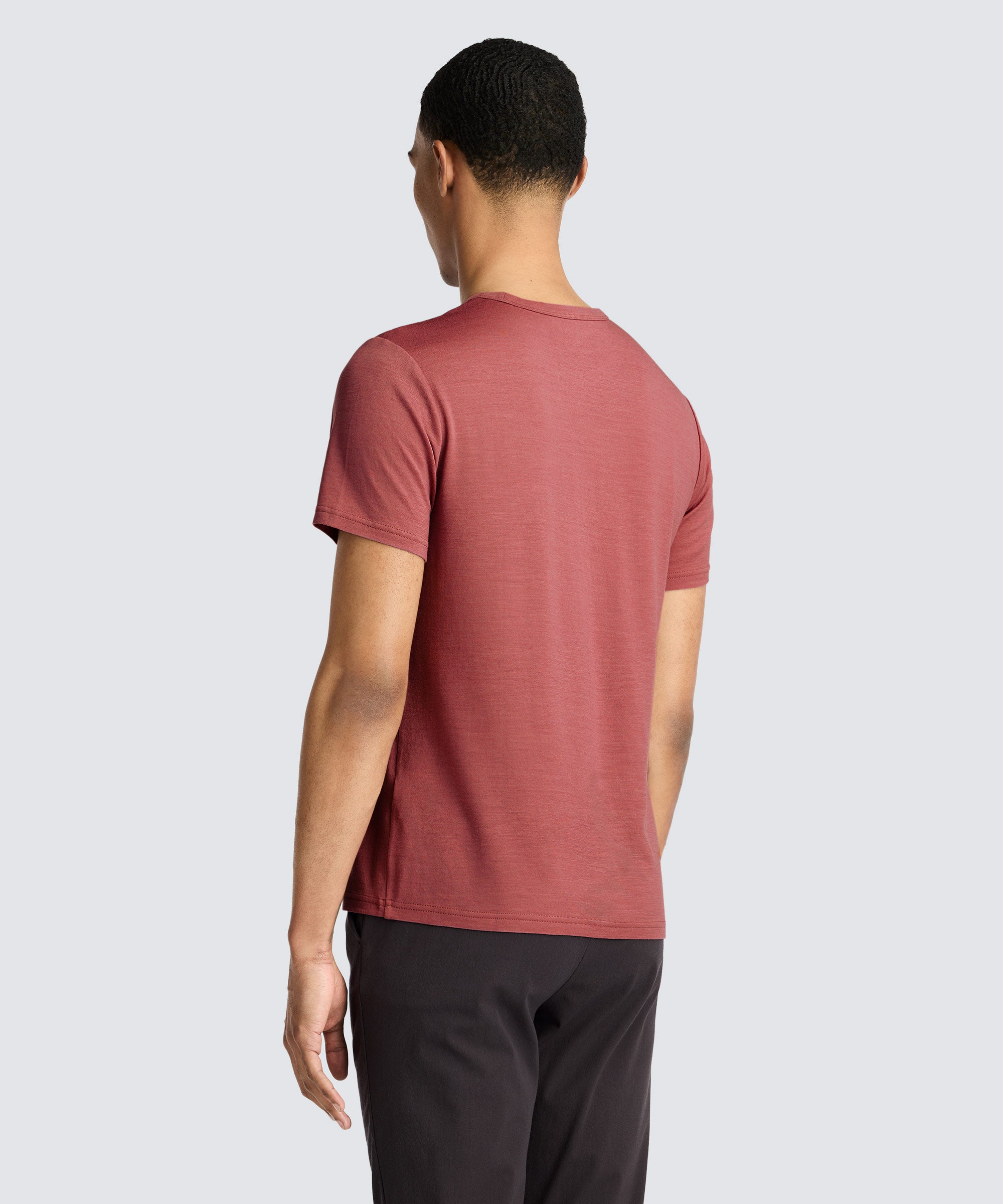 Men's Merino Crew Neck T-Shirt、mySite、noshort