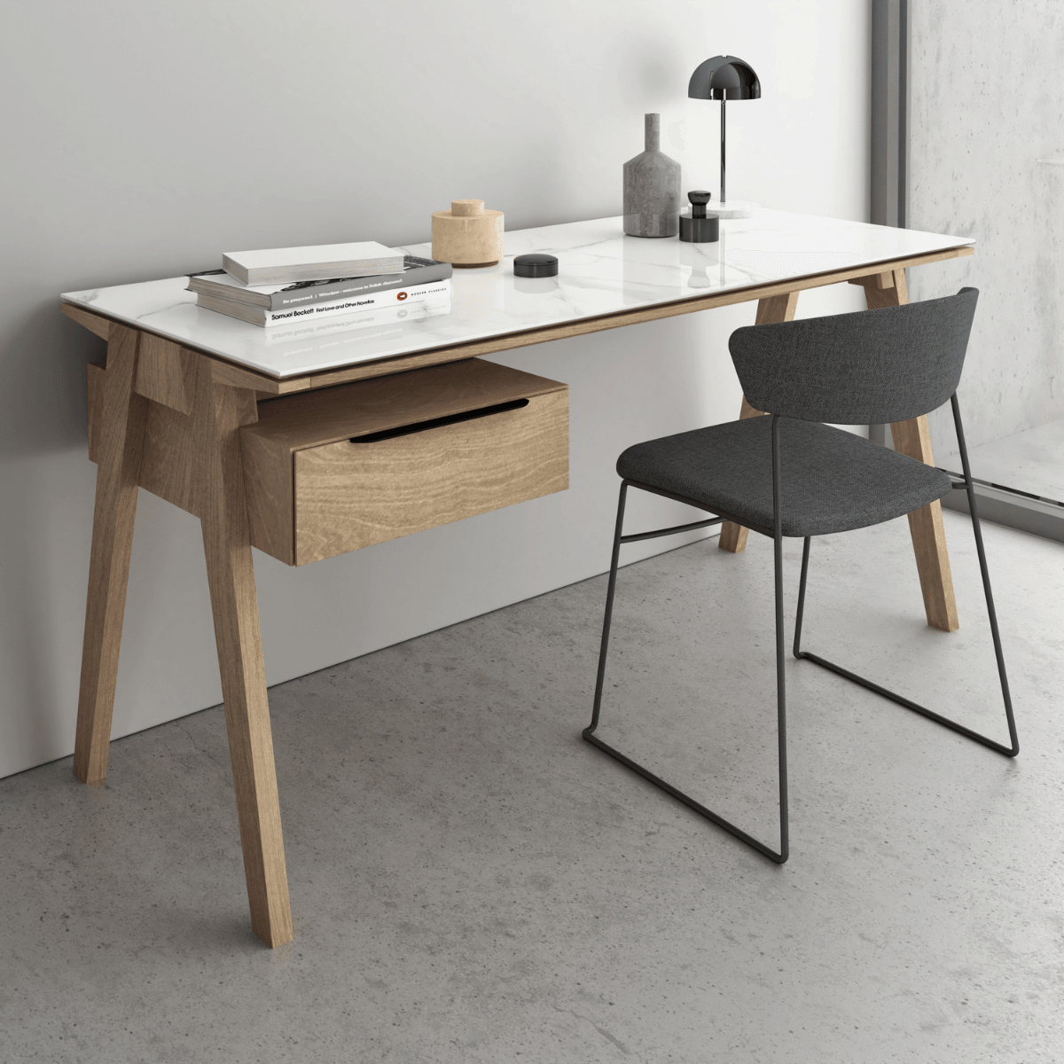 Howard Birch Glass Top Desk、mySite、neckold