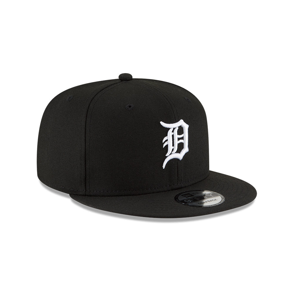 Detroit Tigers New Era 9FIFTY Black Snapback Hat、mySite、vikingsvslions