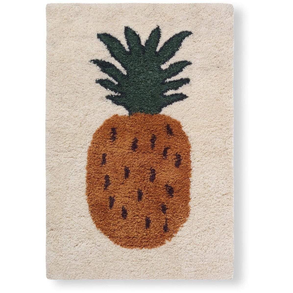 Fruiticana Tufted Pineapple Area Rug、mySite、gigharbornorthrealestate
