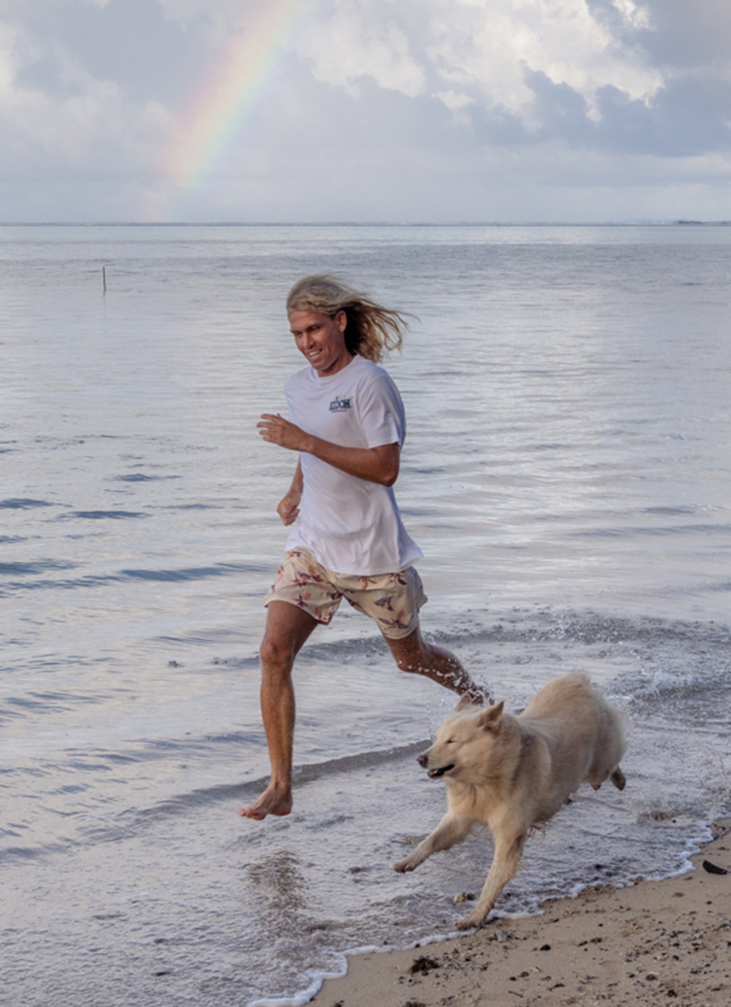 Eidon Men's 17 I'm Leafing Volley Swim Trunks、mySite、noshort