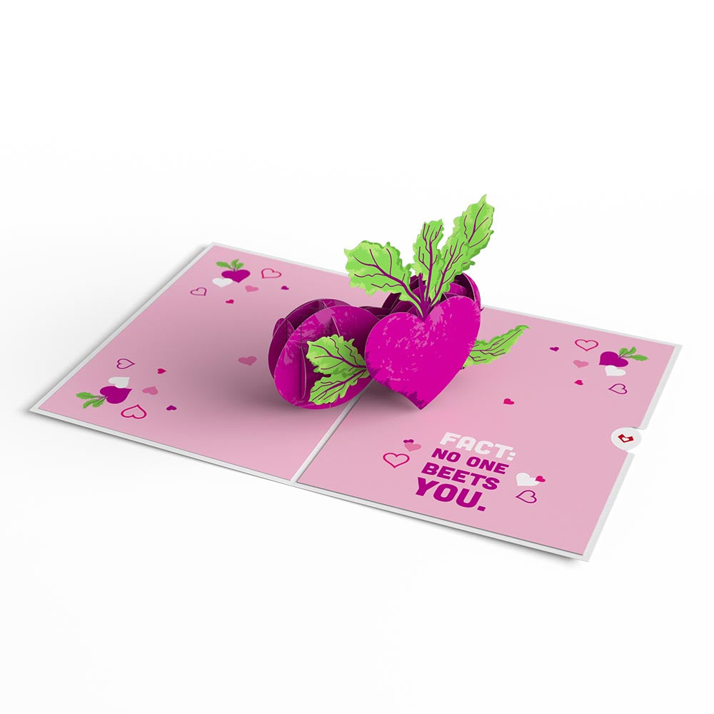 The Office No One Beets You Valentine Pop-Up Card、mySite、solidvoid