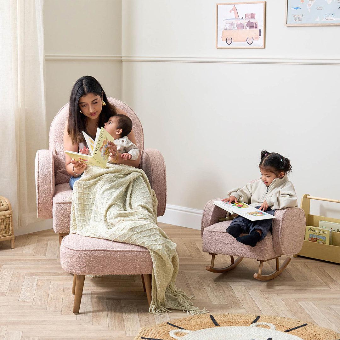  Tutti Bambini Micah Mini Me Children's Rocking Chair - Blush、mySite、merchandisen