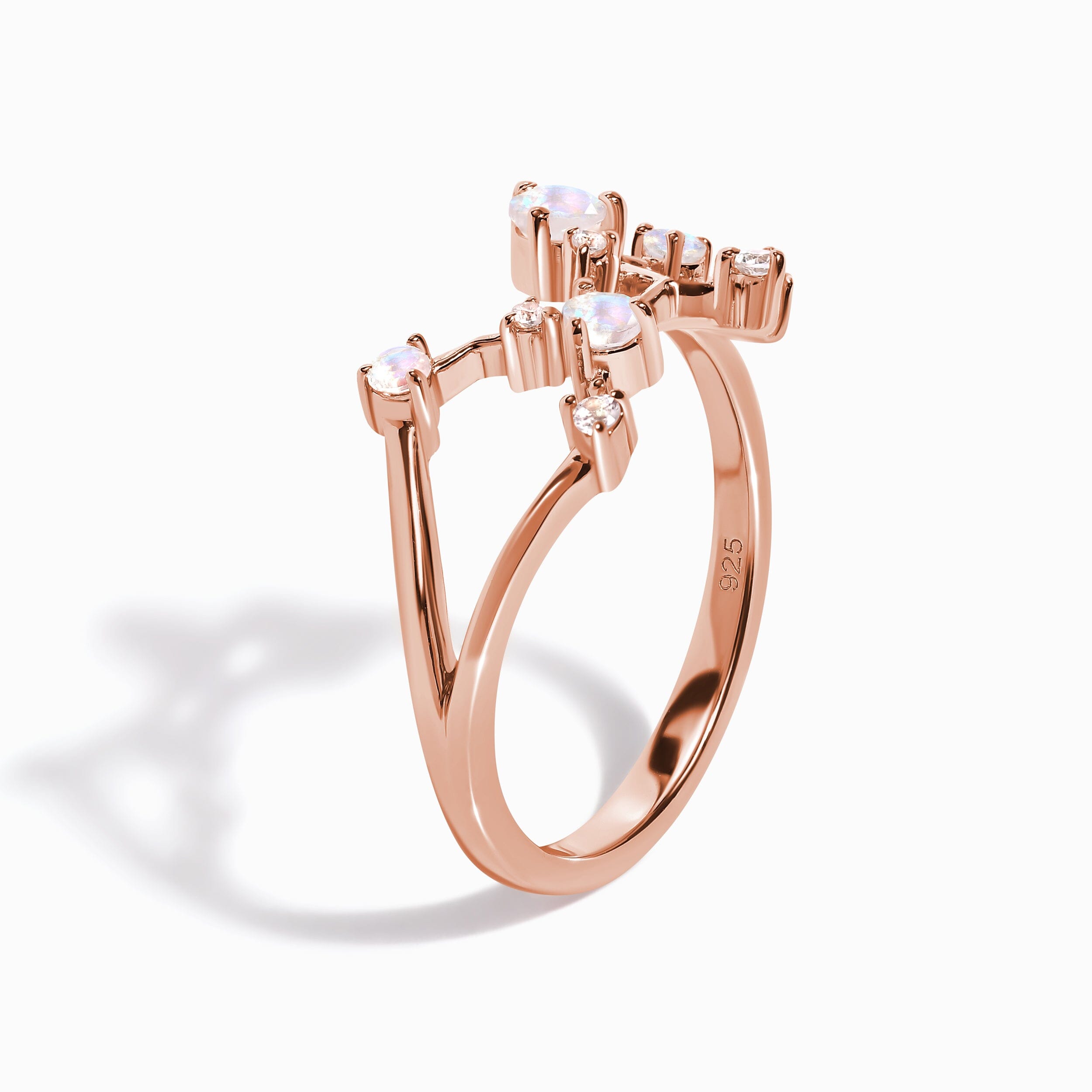 Moonstone Ring - Virgo Zodiac Constellation、mySite、hinf8tx79
