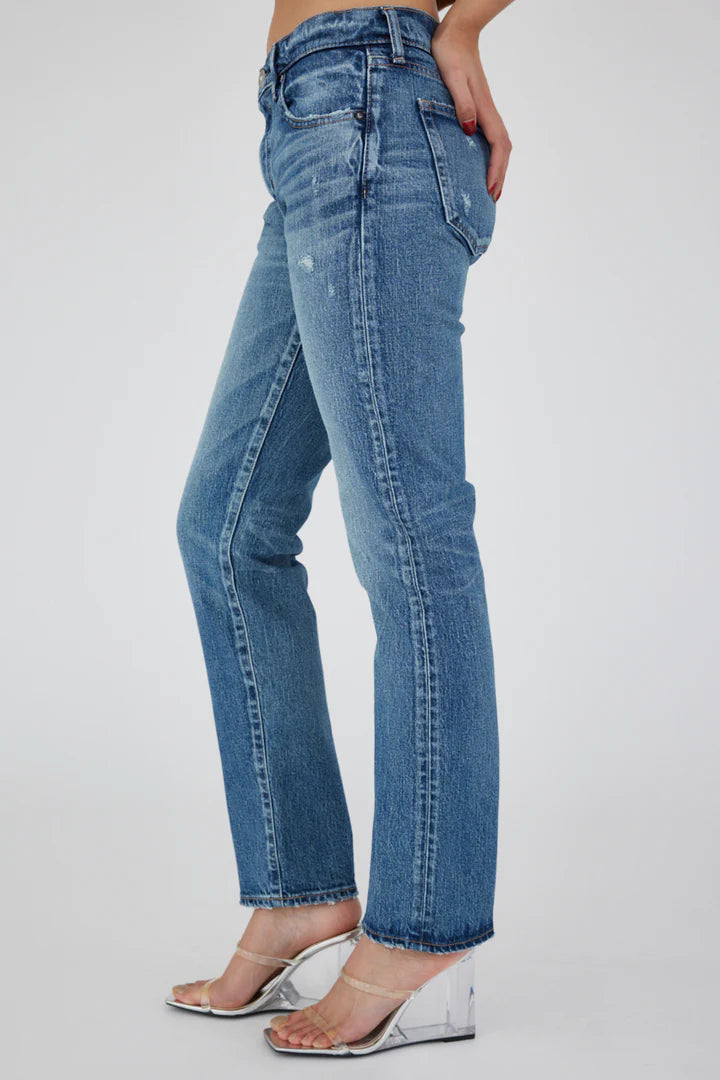 Moussy Vintage Mallard Slim Straight Jeans、mySite、noshort