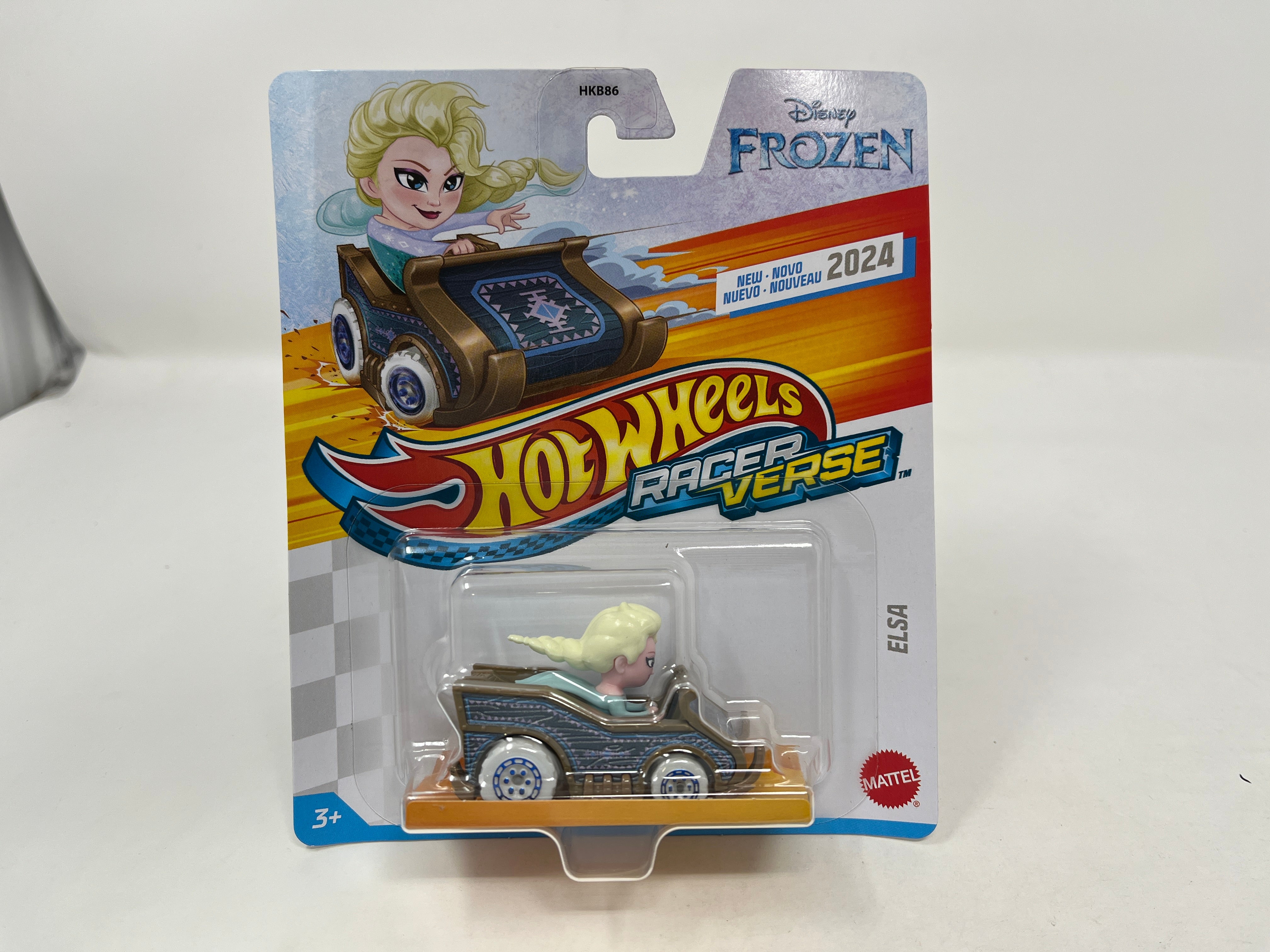 Elsa Disney Frozen First Edition * 2024 Hot Wheels Racer Verse Case M、mySite、hgirdovlk