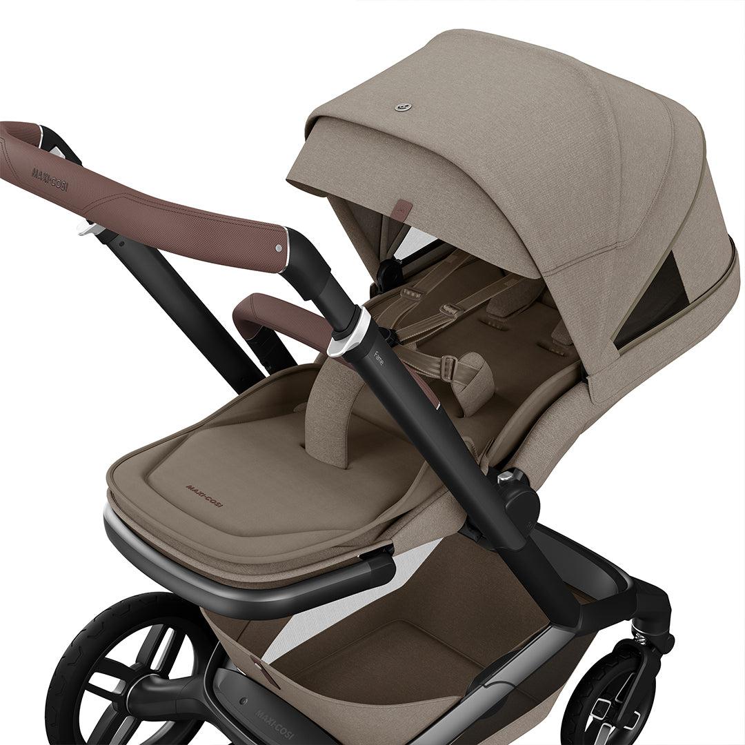 Maxi-Cosi Fame Pushchair - Twillic Truffle - Black Wheels、mySite、merchandisen