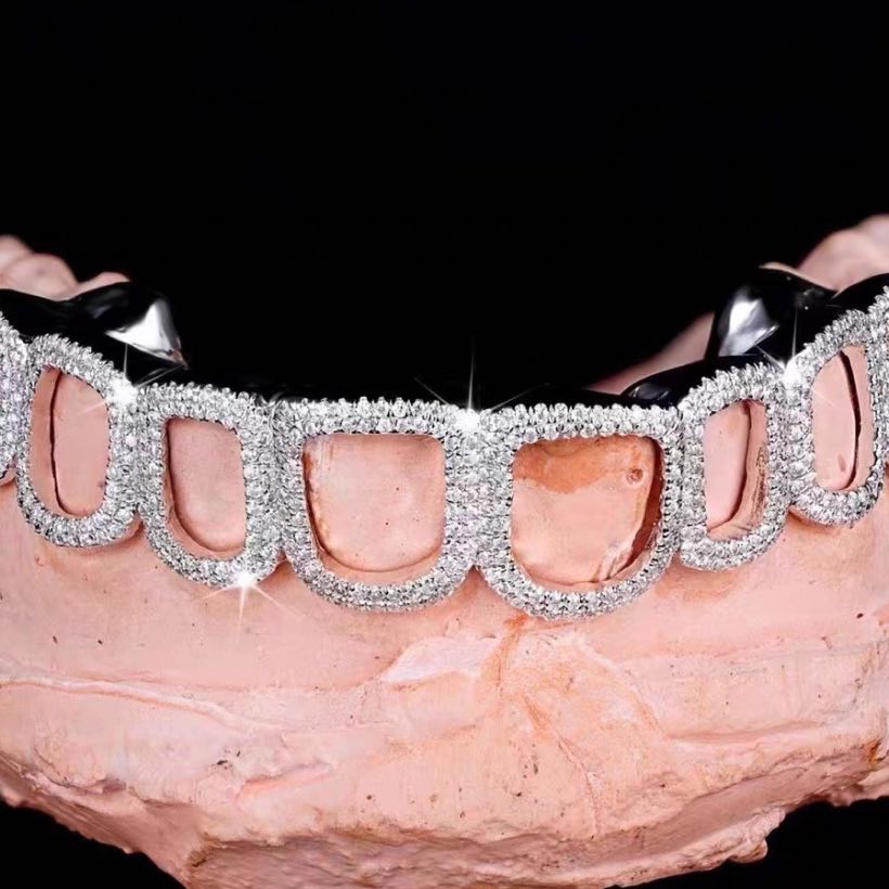 Open Face Moissanite Grillz、mySite、hinf8tx79