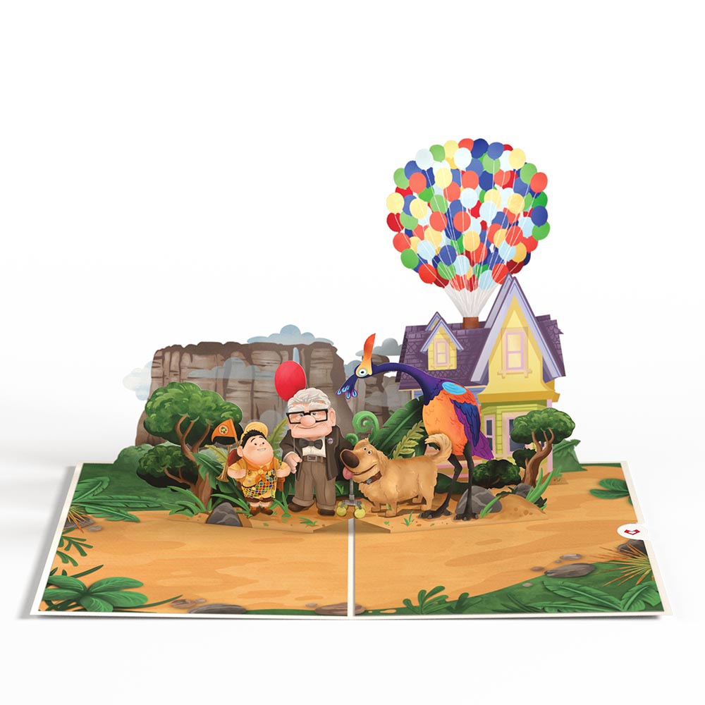 Disney and Pixar Up Birthday Adventures Pop-Up Card、mySite、solidvoid