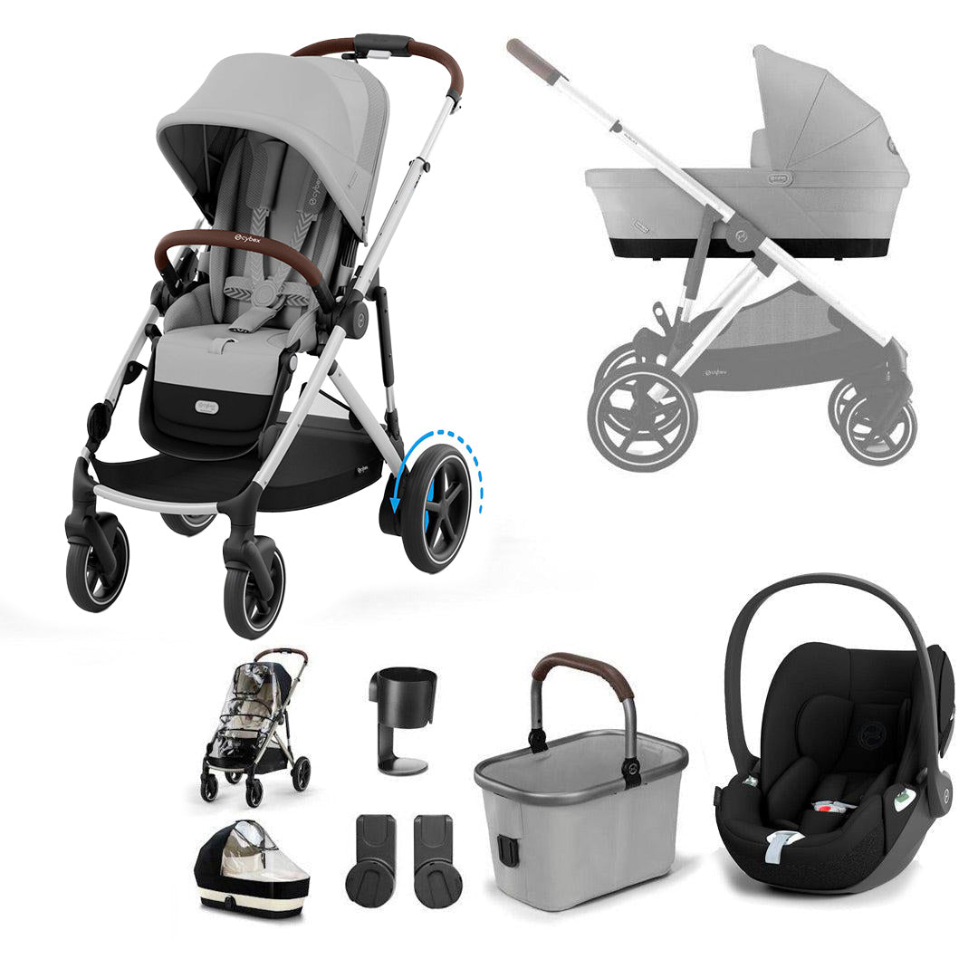  CYBEX e-Gazelle S + Cloud T Travel System、mySite、merchandisen