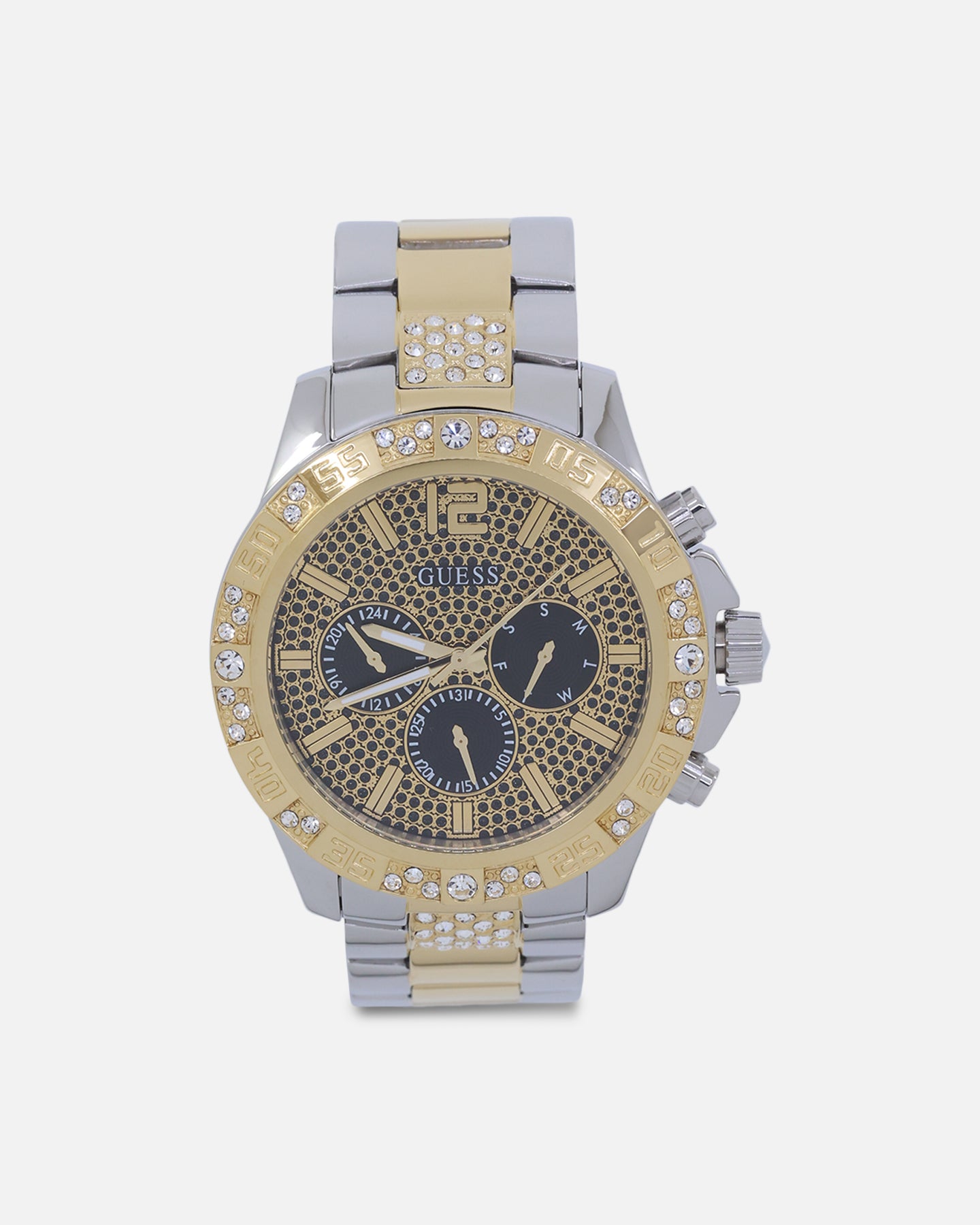 Guess Mainline Women's Majesty Crystal '40th Anniversary' Watch Gold、mySite、zt4zffjzw