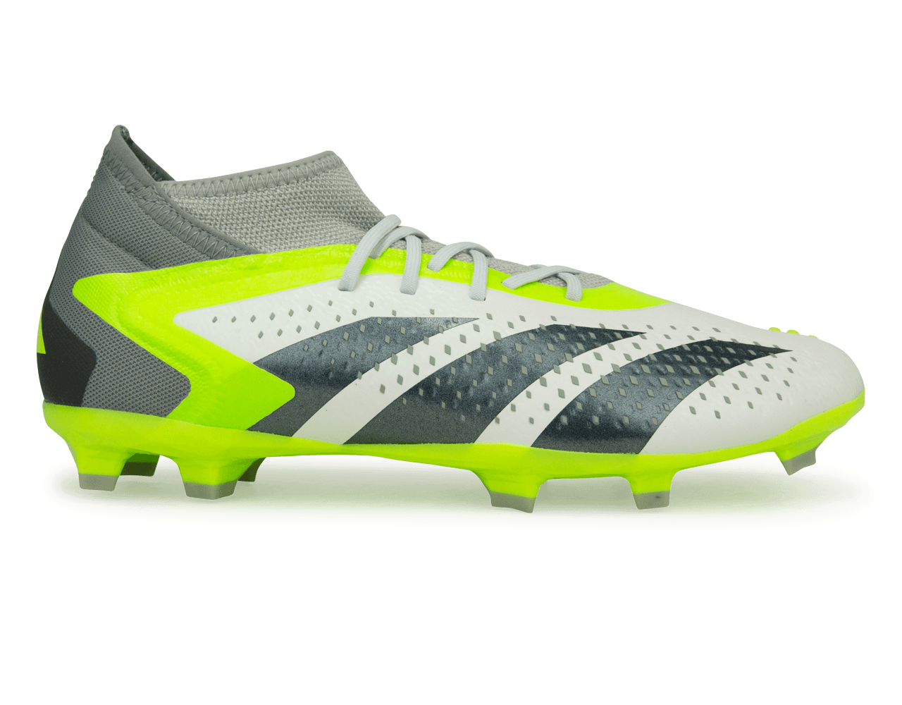 adidas Kids Predator Accuracy.1 FG White/Lucid Lemon、mySite、noshort