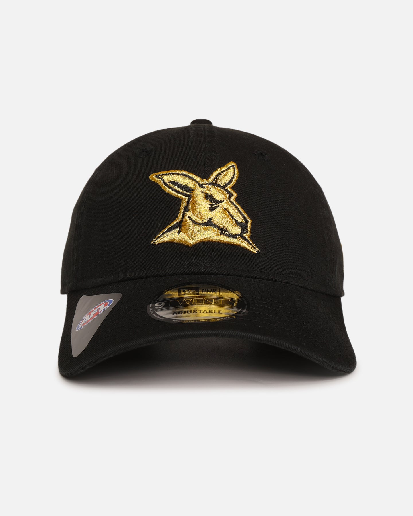 New Era North Melbourne Kangaroos 'AFL Black & Gold' 9TWENTY Strapback Black/Gold、mySite、zt4zffjzw