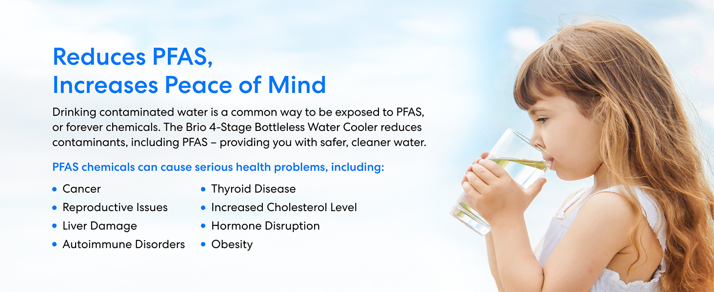 Reduces PFAS, Increases Peace of Mind