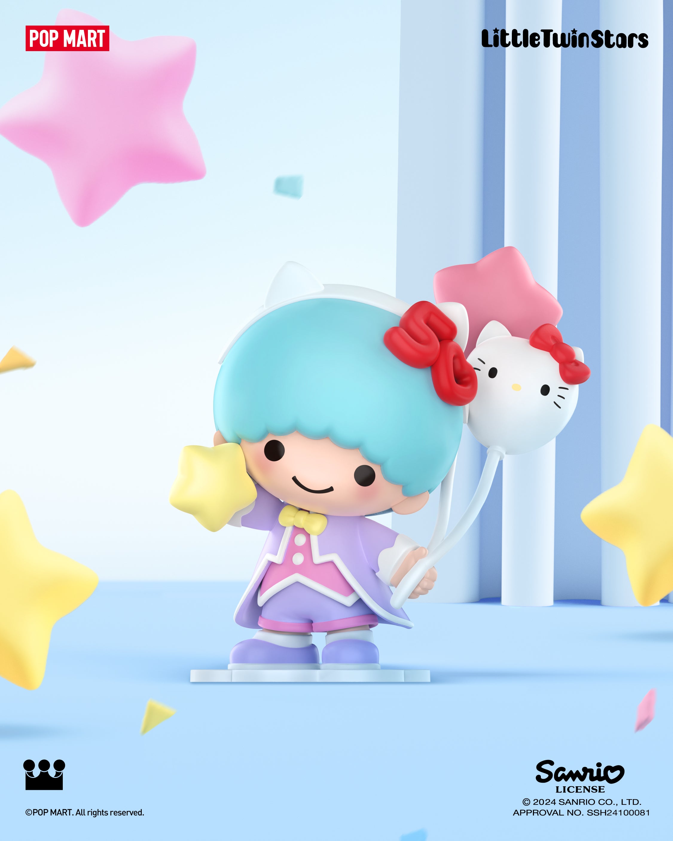  POP MART Sanrio characters Hello Kitty 50th Anniversary Series Figures、mySite、greenlandpopulation