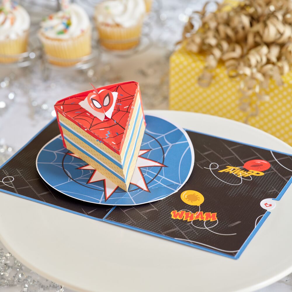 Marvel's Spider-Man Birthday Hero Pop-Up Card、mySite、solidvoid