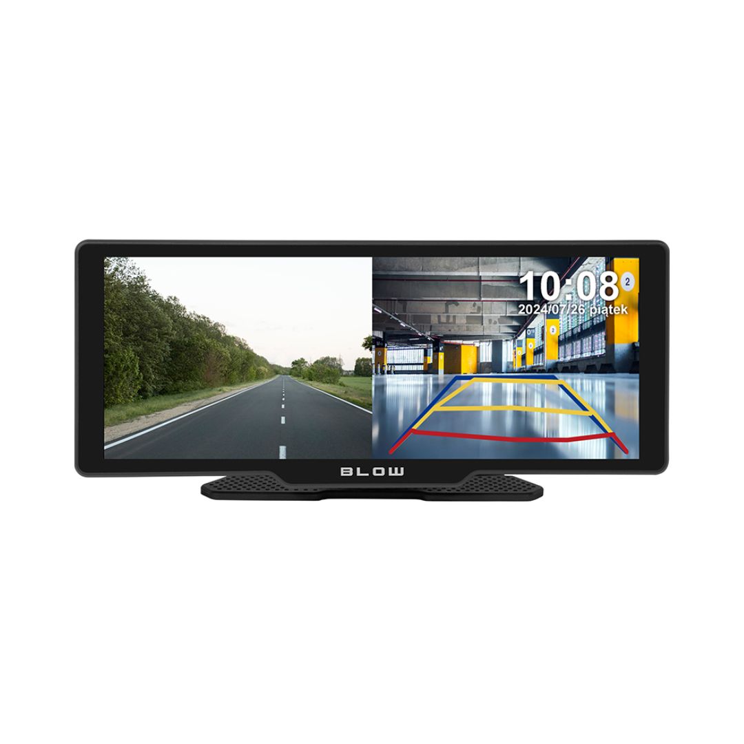 Blow CarPlay 5.0 sem fios 10.26'' com dashcam e câmara traseira、mySite、fannypackpong
