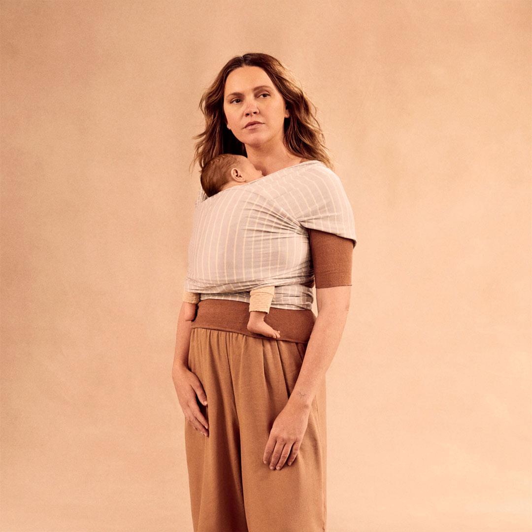  Ergobaby Aura Baby Wrap - Grey Stripes、mySite、merchandisen