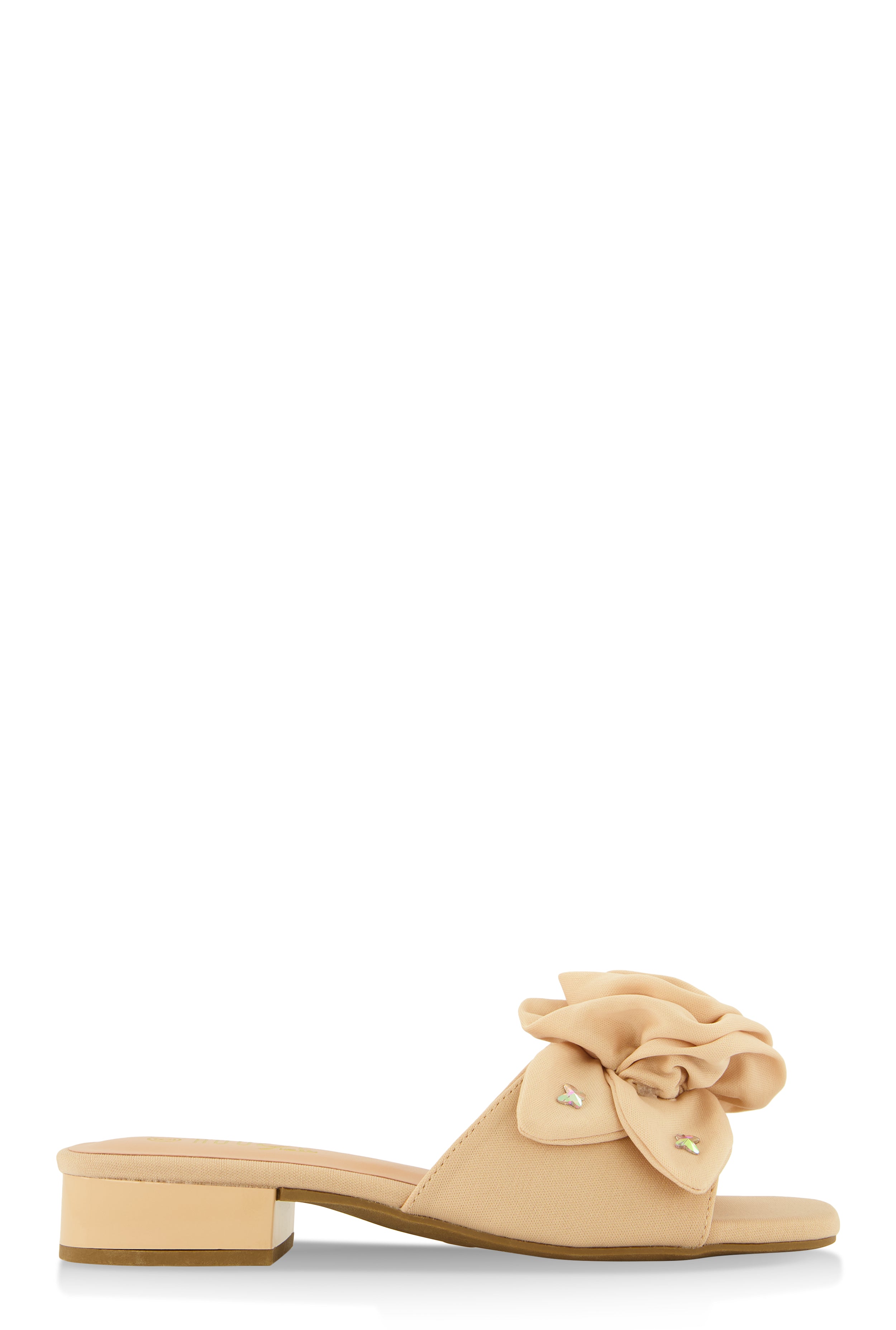 Butterfly Rose Band Low Heel Sandals、mySite、camillekostekn