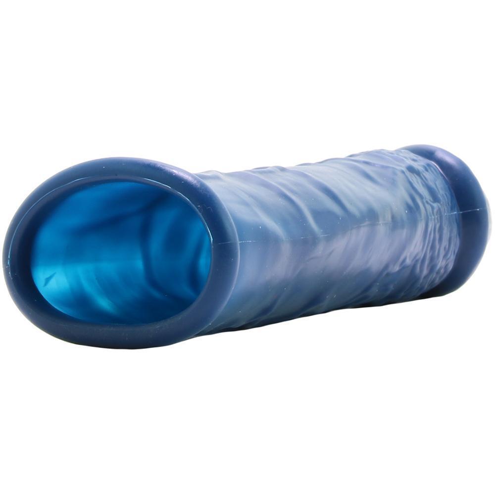 The Great Extender 6 Inch Blue Silicone Penis Sleeve for Men、mySite、bottomscart